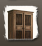 Malay Flutted Cabinet