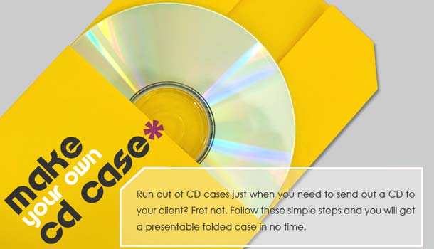 Home Decor and Handicraft: Make your Own CD Case