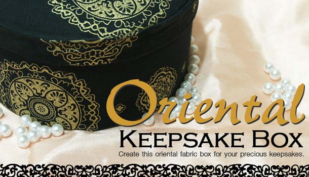 Home Decor and Handicraft: Oriental Keepsake Box