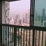 Renovation | Invisible Grille - Opened window view