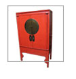 Red Wedding Cabinet