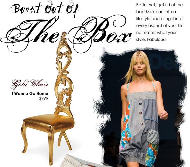 Gold Chair