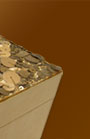 Gold Tissue Box