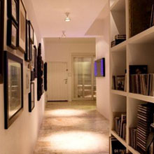 Interior Design: White, Grey and Black Manhattan Styled Apartment