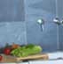 Resort Interior Design: Kitchen with Rich Terracotta-look Tiles