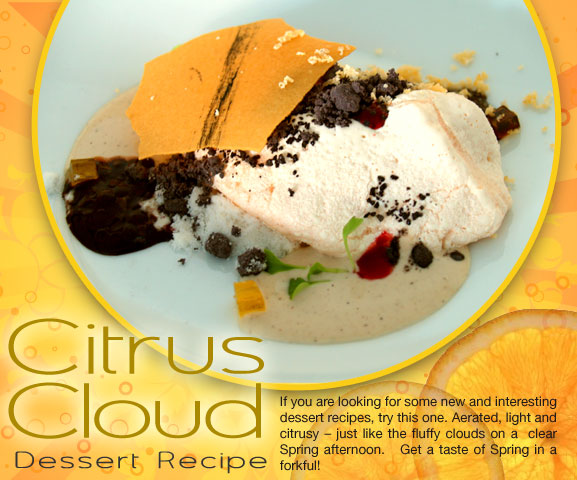 Tastebuds - Citrus Cloud Dessert Recipe